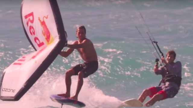 This is Wing Surfing