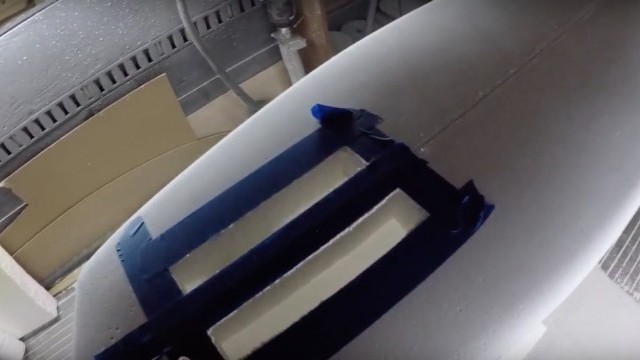 How to install a foil mount in a surfboard