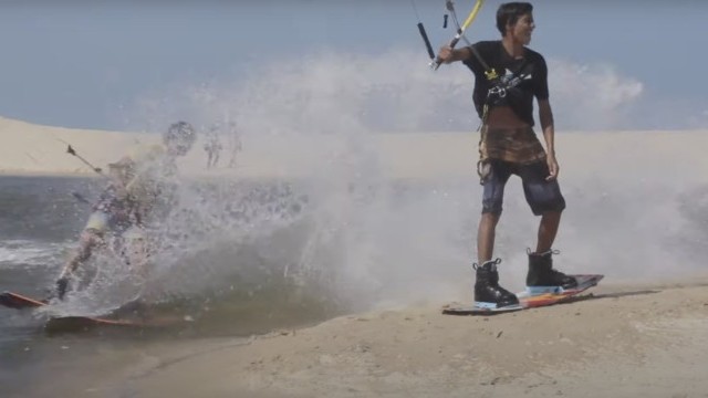 FRESH BLOOD - Next Generation of kiteboarders - Erick Anderson from Cumbuco