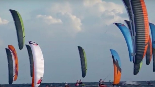 2019 Kitefoil World Series Gizzeria - Highlights Day 1