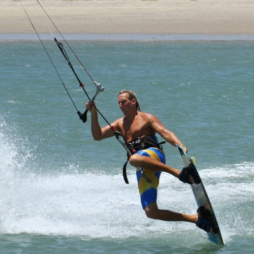 Dark Slide Grab Kitesurfing Technique