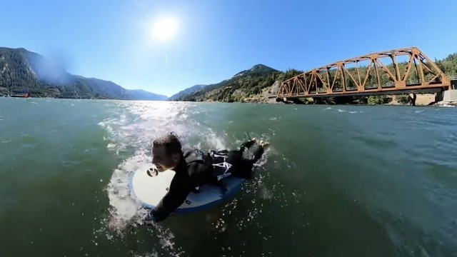 One wing, two foils | Wing Foil Downwinder in Hood River