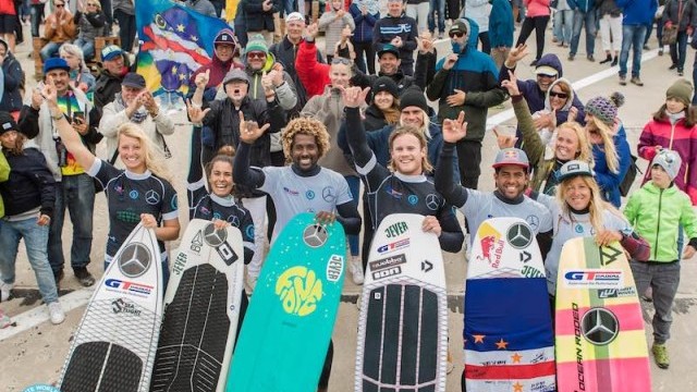Airton Cozzolino and Carla Herrera Oria Win The GKA Kite-Surf World Cup Sylt