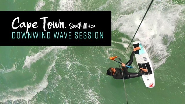 Downwind Wave Session in Cape Town, South Africa