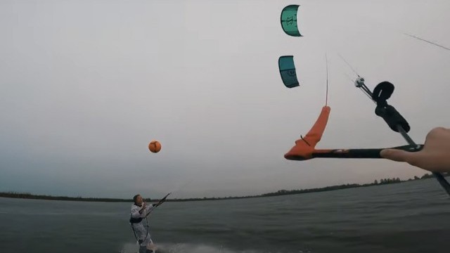 EXTREME KITESOCCER || SpaceX Kitesurfing