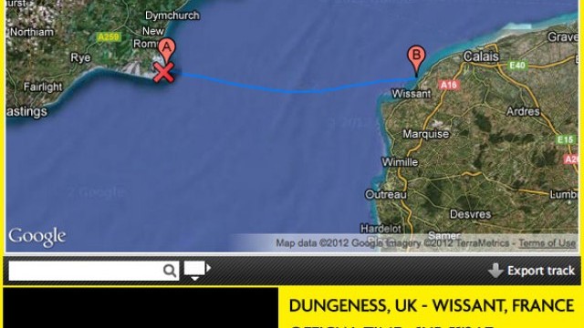 Sam Lutman-Pauc takes the World Record for Crossing the Channel!