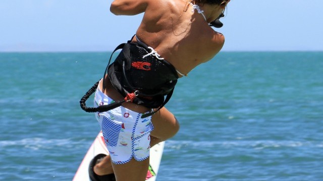 Kitesurfing Technique - Toeside Front Loop Down Loop Transition