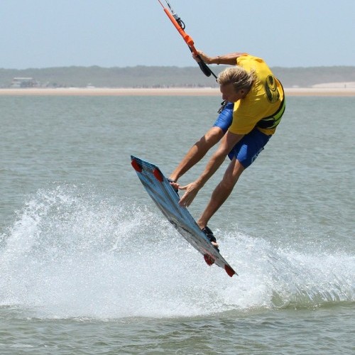 Toeside Nose Grab Front Loop Transition Kitesurfing Technique