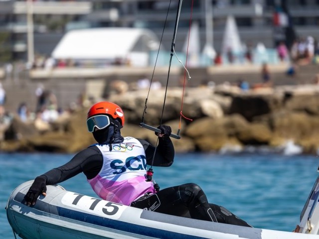 Paris 2024: Max Maeder Moved into the Lead After Placing Third in the Only Race of the Day.