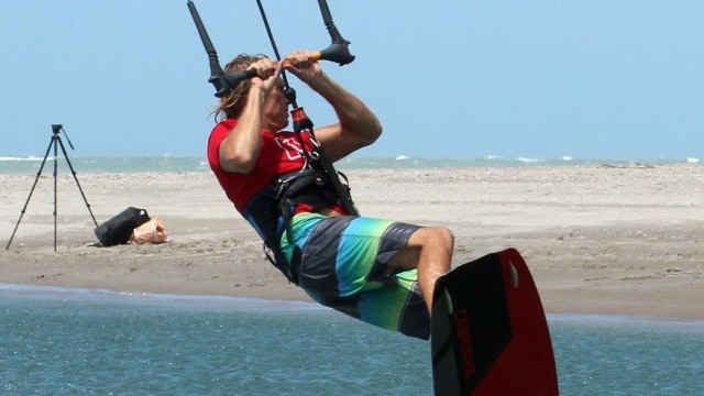 Kitesurfing Technique - Back Loop Transition From Toeside