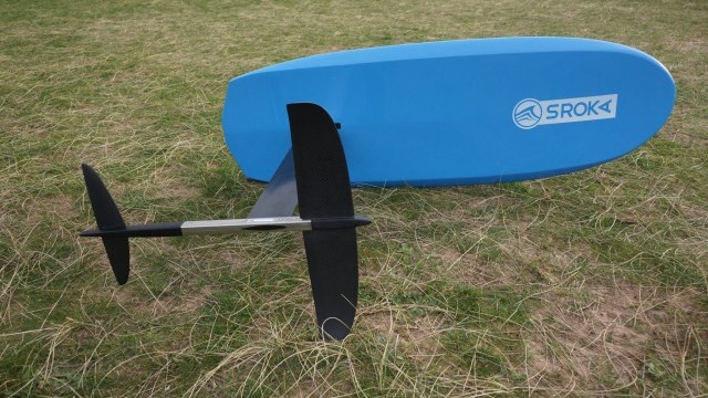 Kitesurfing Reviews - Sroka Freeride Hydrofoil Titanium and Kitefoil Board 2017