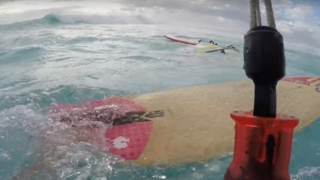 Sergey Mysovskiy Rescues Windsurfer