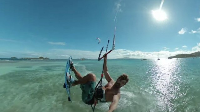 One of the best places for kitesurf in the World! UNION ISLAND - #1