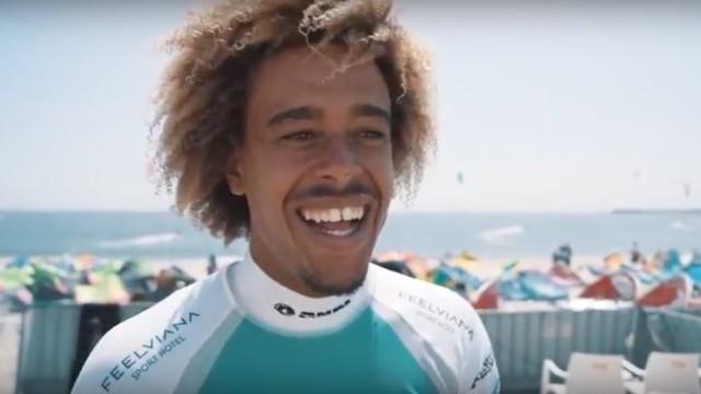 GKA Kite-Surf World Tour Portugal 2018 - Matchu's Triple Front Roll