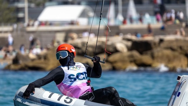 Paris 2024: Max Maeder Moved into the Lead After Placing Third in the Only Race of the Day.