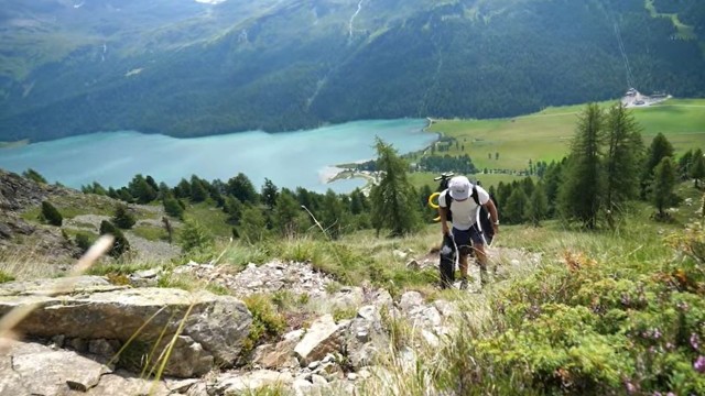 Kitesurfing On TOP OF THE WORLD