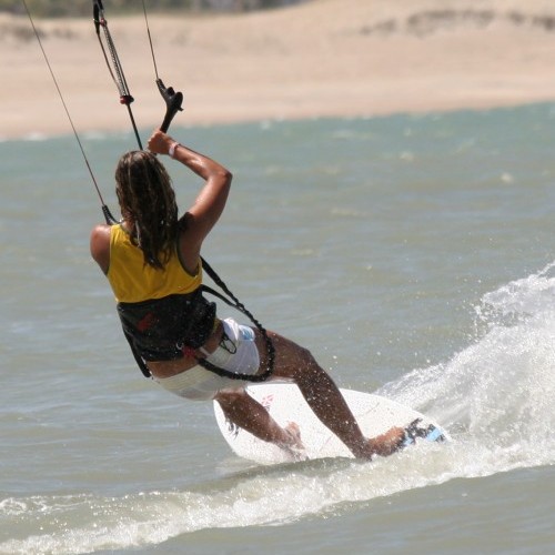 Strapless Toe to Heel Carve Kitesurfing Technique