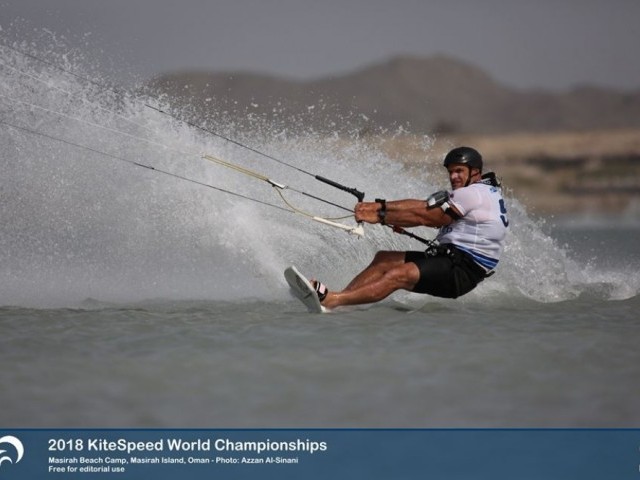 US Kiteboarding Star Wins Third World Title in Oman