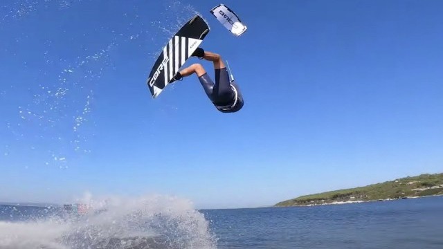I KITESURFED On GLASSY WATER