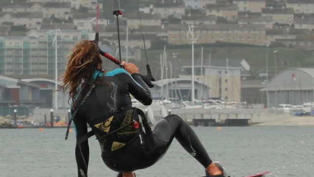 Kitesurfing Technique - Grabbed Back Loop Transition