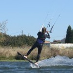 Kitesurfing Technique - Jump Transition to Toeside
