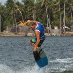 Kitesurfing Technique - Pop Front Nose Grab to Toeside