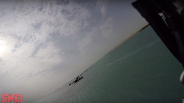 18m Sonic Heli loop (Flysurfer kiteboarding) Jeddah Saudi Arabia