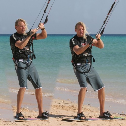 Jumping Beach Start Kitesurfing Technique