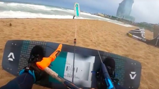 STORM GLORIA HITS BARCELONA