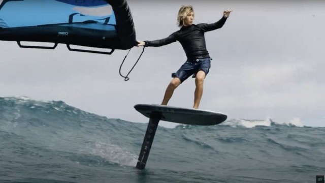 North Foils Wing Foiling with Marley Franco.#RunFlyBe