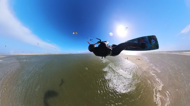 Kitesurfing Maasvlakte with the Insta360 X3
