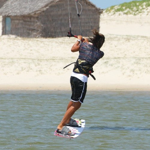 Unhooked Back Loop to Toeside Kitesurfing Technique