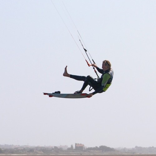 Front Foot One Foot Downloop Transition Kitesurfing Technique