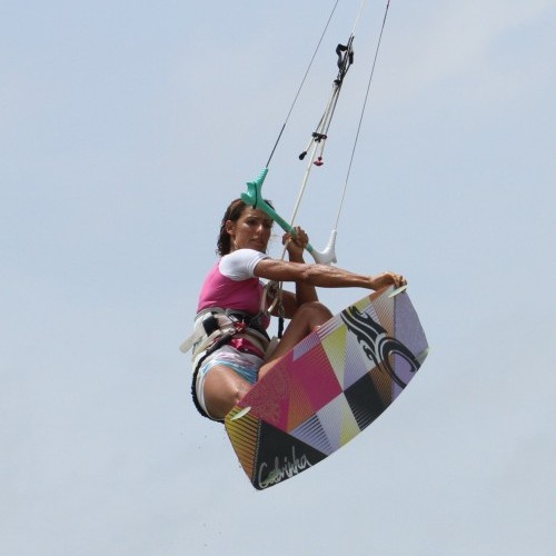 Sent Back Loop Nose Grab Kitesurfing Technique