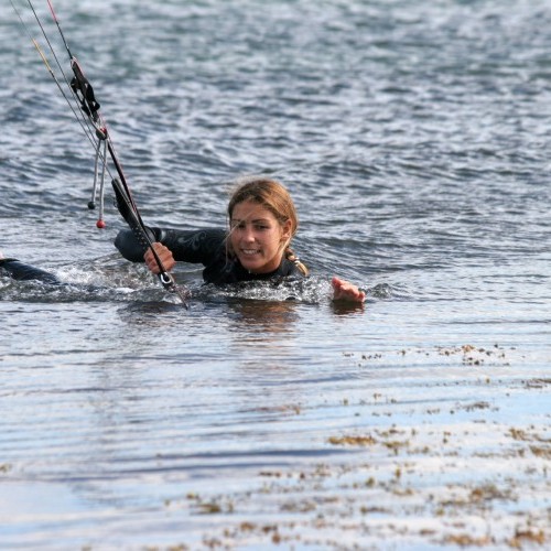 Body Dragging Upwind Kitesurfing Technique