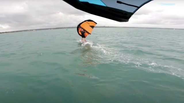 Teaching my Dad how to Wingfoil