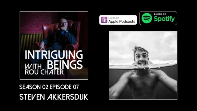 Intriguing Beings Podcast -  Season 02 Episode 07 - Steven Akkersdijk - The Long, Dutch, Kite Whisperer