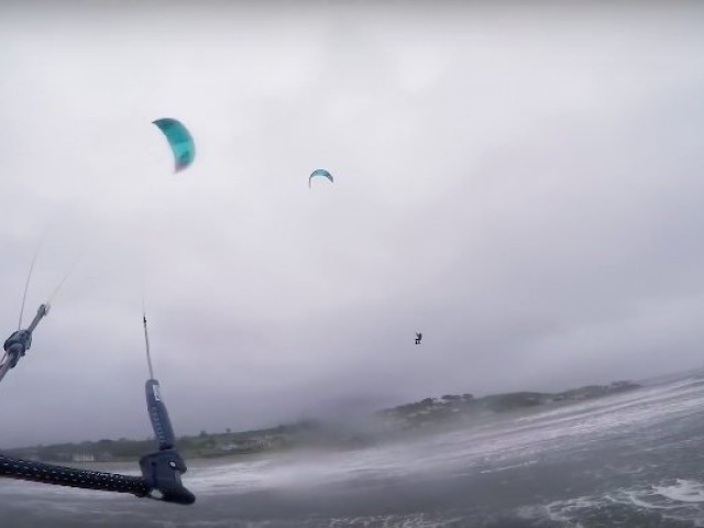 Kitesurfing Storm 'Callum'
