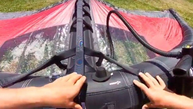 Sam LIght on the Slingshot SlingWing Setup