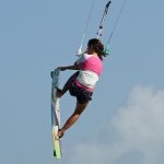 Kitesurfing Technique - Nose Grab Jump