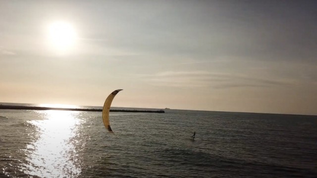 Cold Hawaiï low wind days after the big air competition of the Cold Hawaiï games 2020