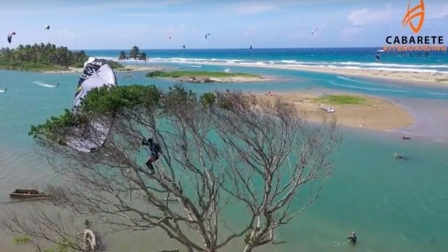 Kiteboarding Tree Accident