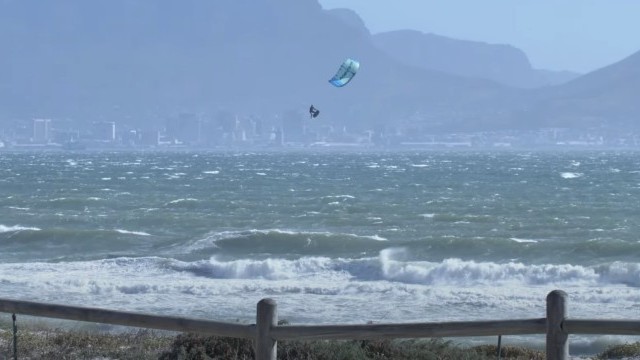big air kite league final stop off the year, cape town