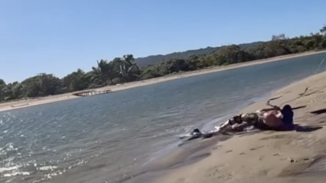 Near death kiteboarding accident!!! #shorts