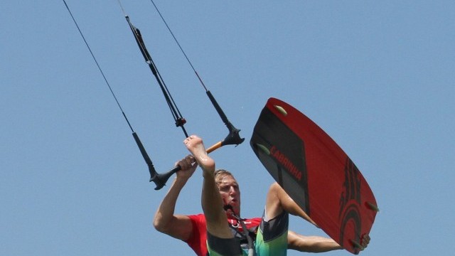 Kitesurfing Technique - Front Foot One Foot Front Loop