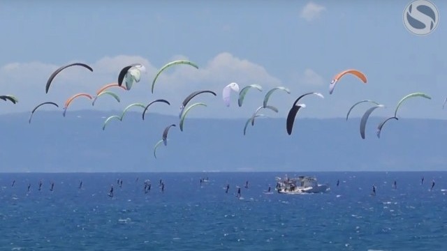 RE-LIVE: KiteFoil World Series Gizzeria - Gold Fleet Race 2
