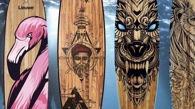 Design your dream kiteboard at LIEUWE® Custom Boards