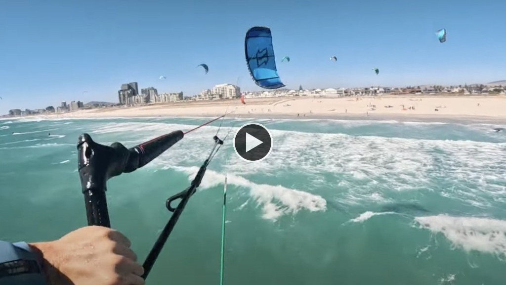 FIRST TIME ON SHORT LINES IN CAPE TOWN SpaceX Kitesurfing Free