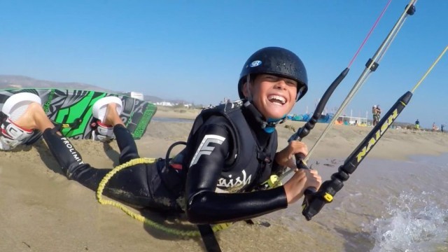 JJ Sarny Kiteboarding // Paros Roadtrip 2017