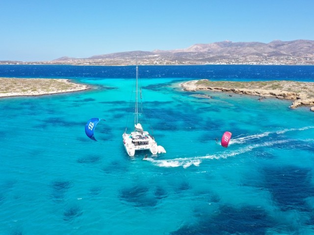 The Ultimate Kite Adventure on a Sailing Catamaran - The Action Cruise